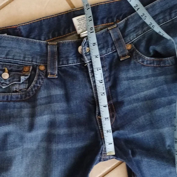 True Religion Billy bootcut mens jeans dark wash 38 29 - Picture 4 of 15